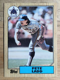 1987 Topps #572 Pete Ladd