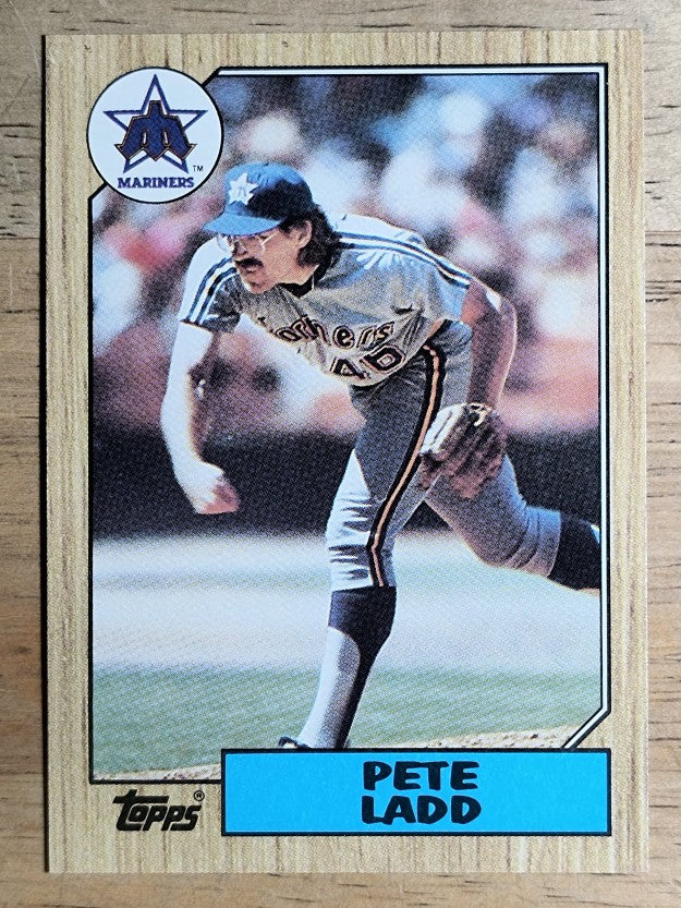 1987 Topps #572 Pete Ladd