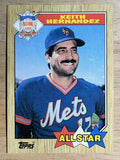 1987 Topps #595 Keith Hernandez AS