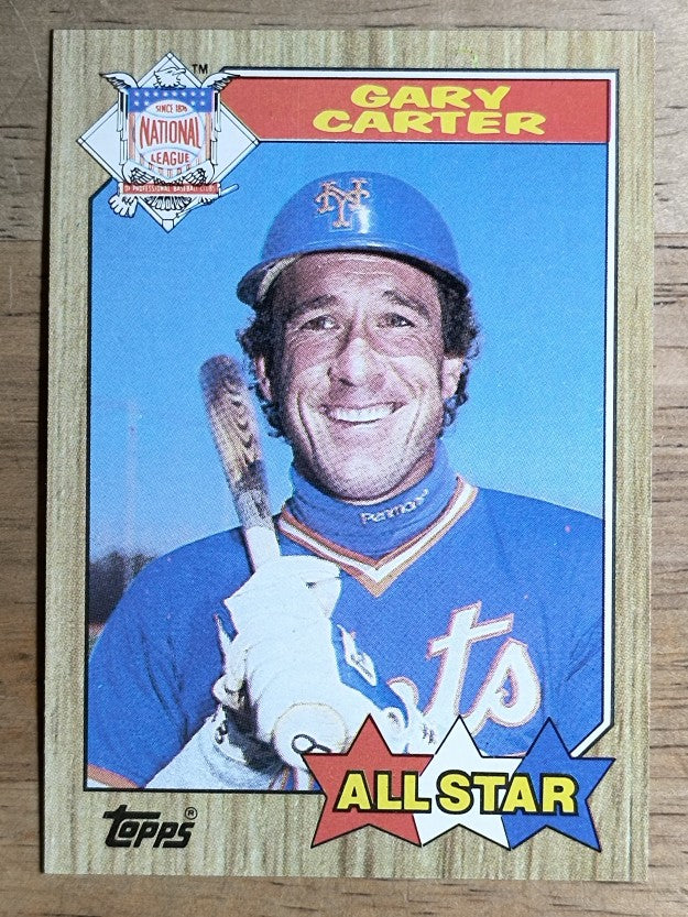 1987 Topps #602 Gary Carter AS
