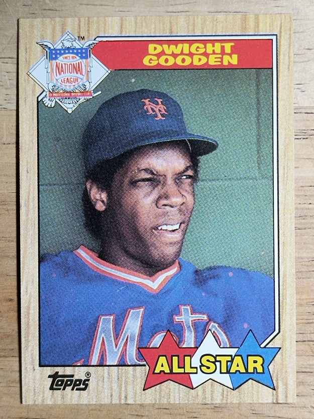 1987 Topps #603B Dwight Gooden AS TM