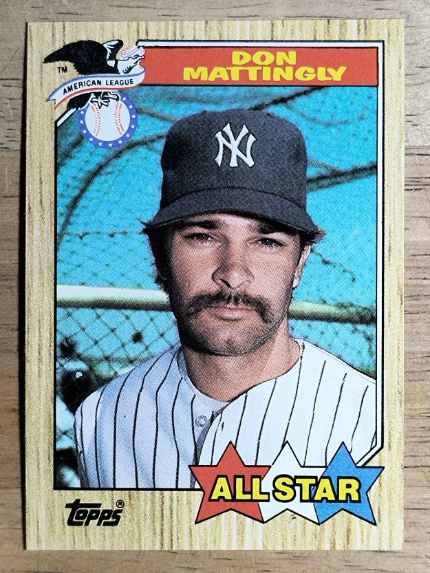 1987 Topps #606 Don Mattingly AS