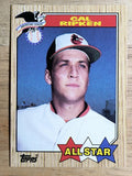 1987 Topps #609 Cal Ripken AS
