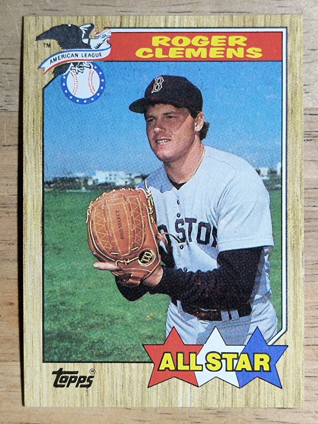 1987 Topps #614 Roger Clemens AS