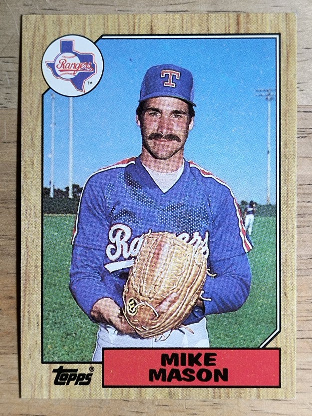 1987 Topps #646 Mike Mason