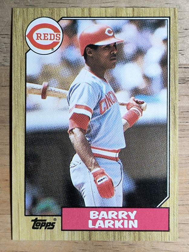 1987 Topps #648 Barry Larkin RC