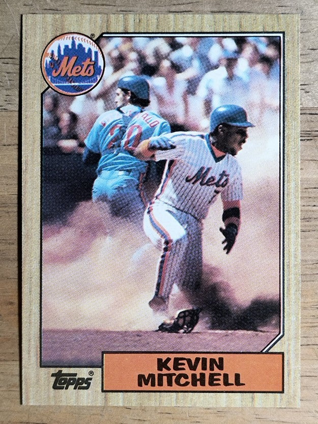 1987 Topps #653 Kevin Mitchell RC