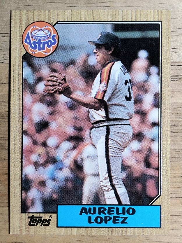 1987 Topps #659 Aurelio Lopez