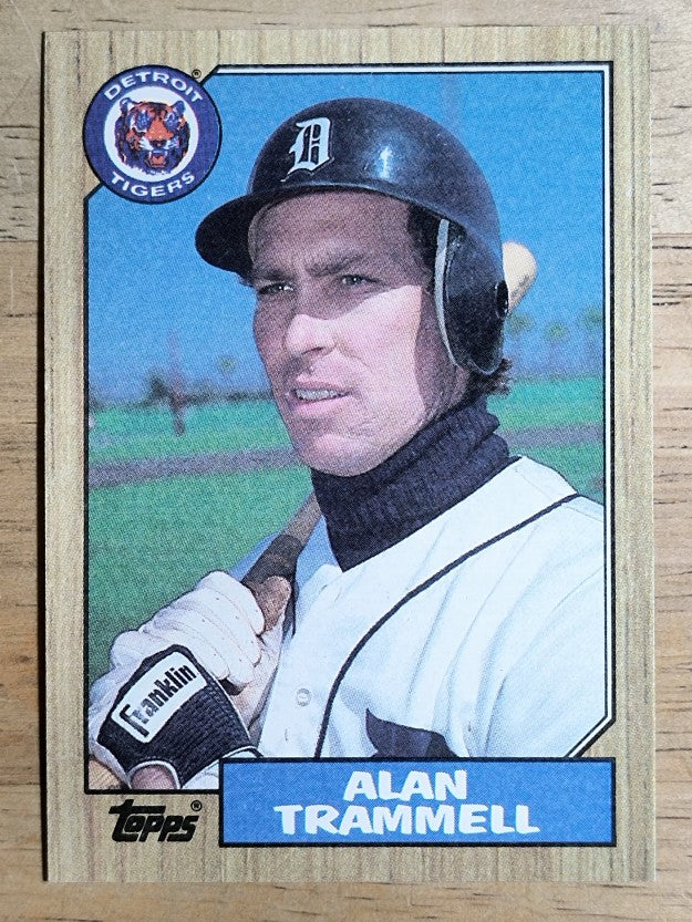 1987 Topps #687 Alan Trammell