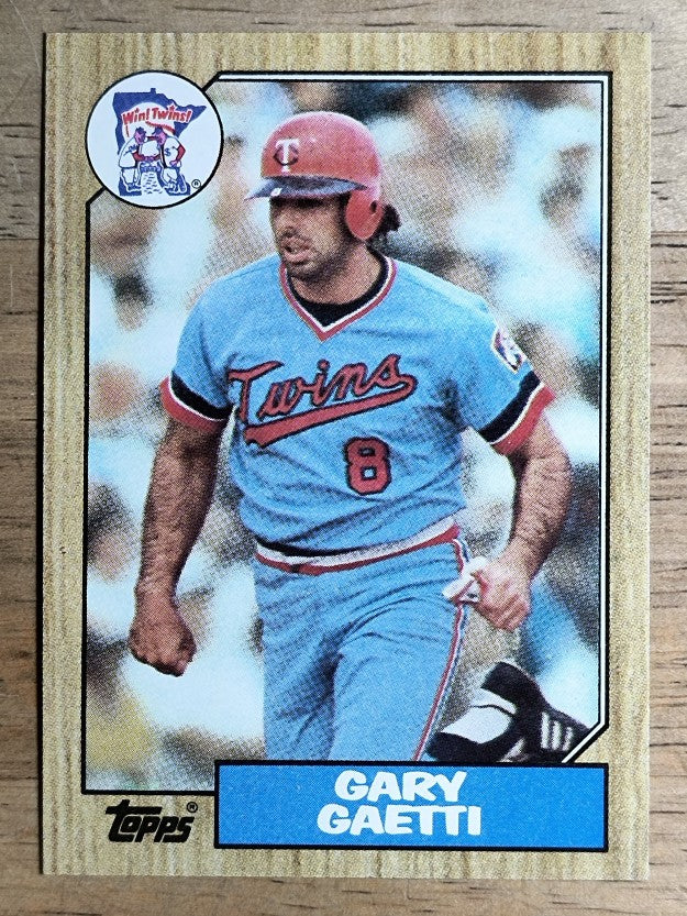 1987 Topps #710 Gary Gaetti