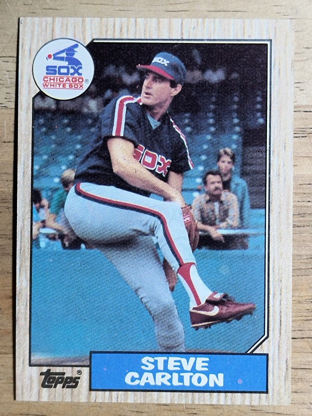 1987 Topps #718 Steve Carlton