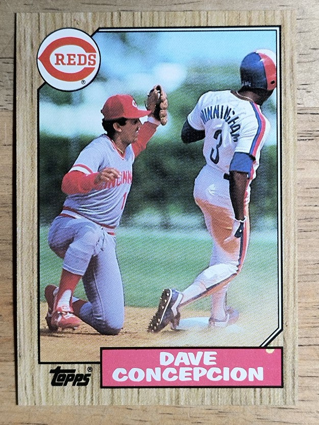 1987 Topps #731 Dave Concepcion