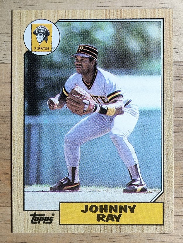 1987 Topps #747 Johnny Ray