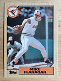 1987 Topps #748 Mike Flanagan