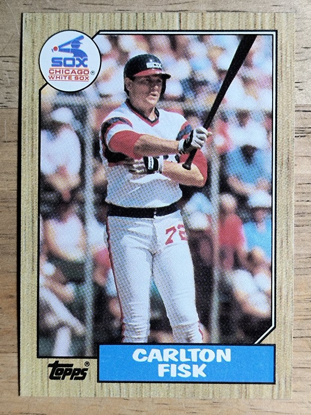 1987 Topps #756 Carlton Fisk