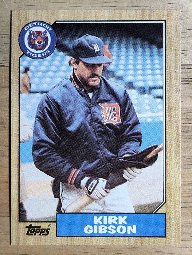 1987 Topps #765 Kirk Gibson
