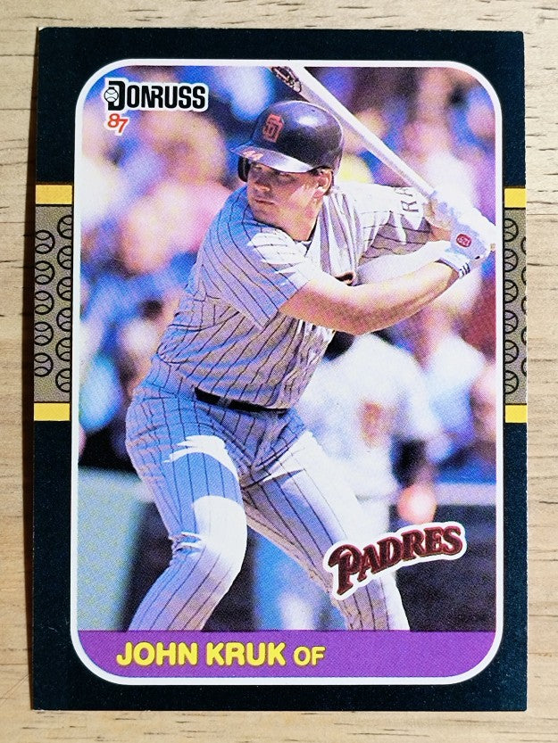 1987 Donruss #328 John Kruk RC