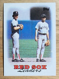 1988 Topps #21 Wade Boggs/Spike Owen TL