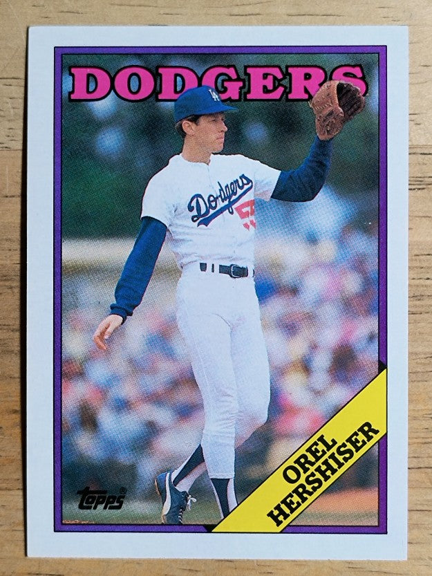 1988 Topps #40 Orel Hershiser