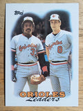 1988 Topps #51 Eddie Murray/Cal Ripken TL