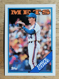 1988 Topps #181 David Cone