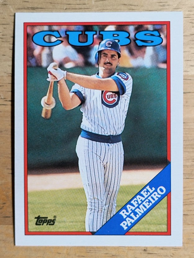 1988 Topps #186 Rafael Palmeiro
