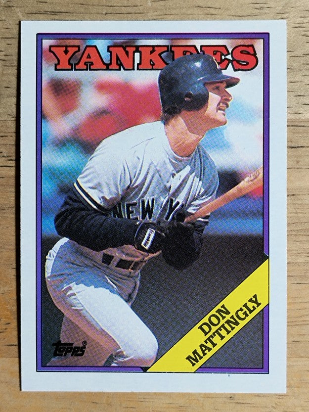 1988 Topps #300 Don Mattingly