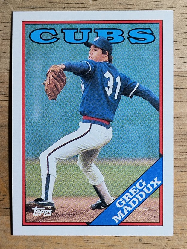 1988 Topps #361 Greg Maddux