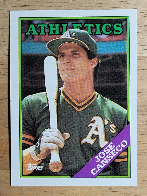 1988 Topps #370 Jose Canseco