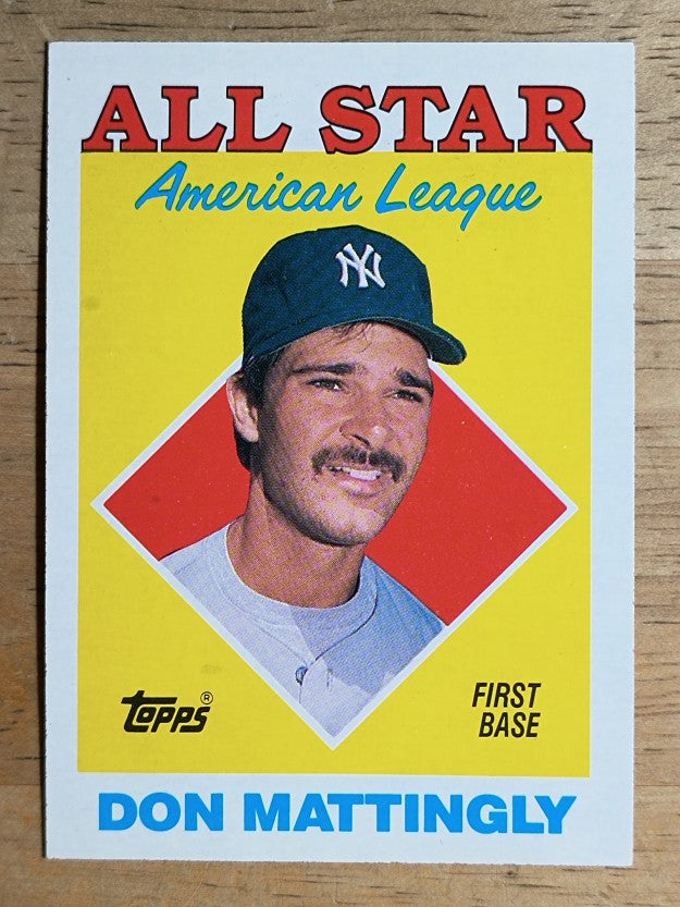 1988 Topps #386 Don Mattingly AS