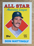 1988 Topps #386 Don Mattingly AS