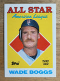 1988 Topps #388 Wade Boggs AS