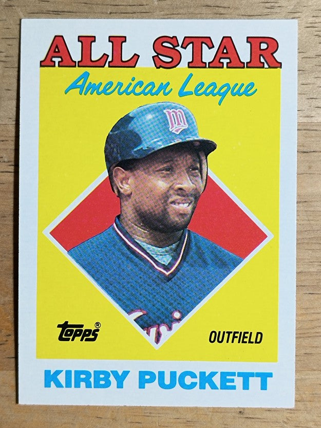1988 Topps #391 Kirby Puckett AS