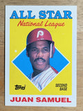 1988 Topps #398 Juan Samuel AS