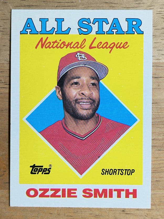 1988 Topps #400 Ozzie Smith AS
