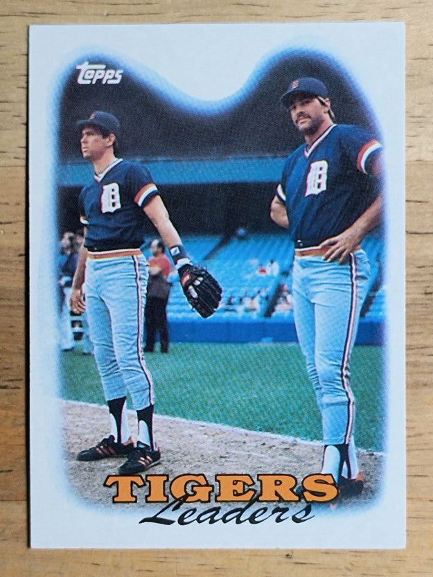 1988 Topps #429 Alan Trammell/Kirk Gibson TL