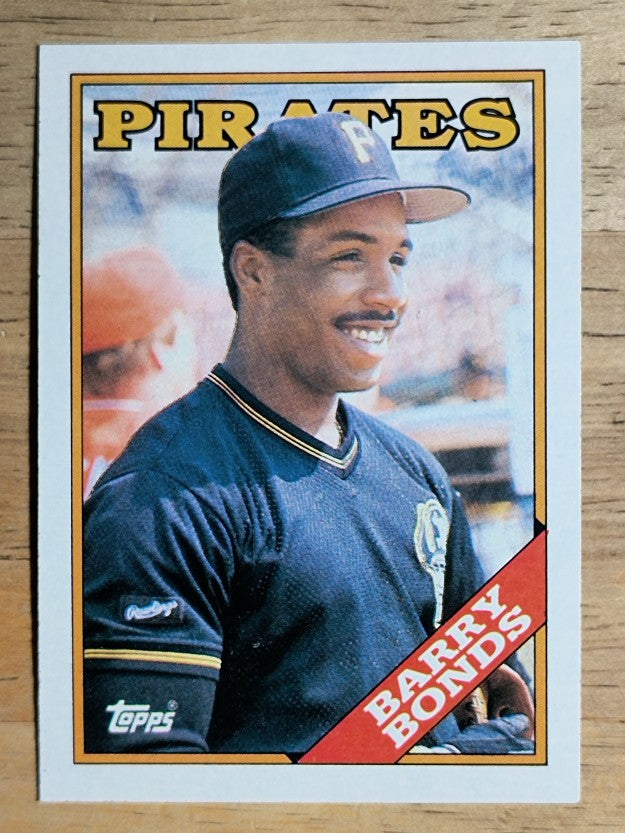 1988 Topps #450 Barry Bonds
