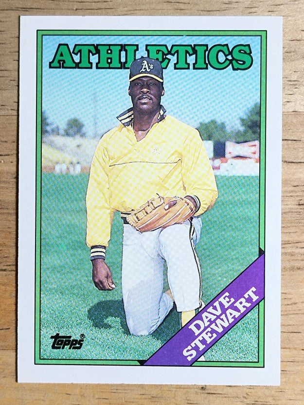 1988 Topps #476 Dave Stewart