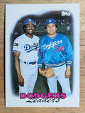 1988 Topps #489 Pedro Guerrero/Fernando Valenzuela TL