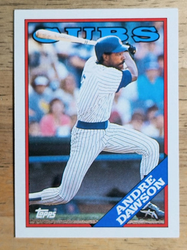 1988 Topps #500 Andre Dawson