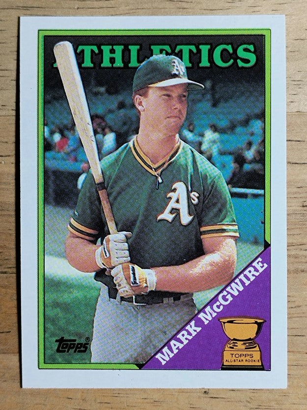 1988 Topps #580 Mark McGwire