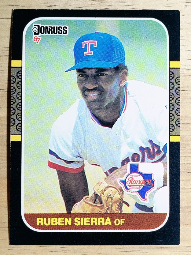 1987 Donruss #346 Ruben Sierra RC