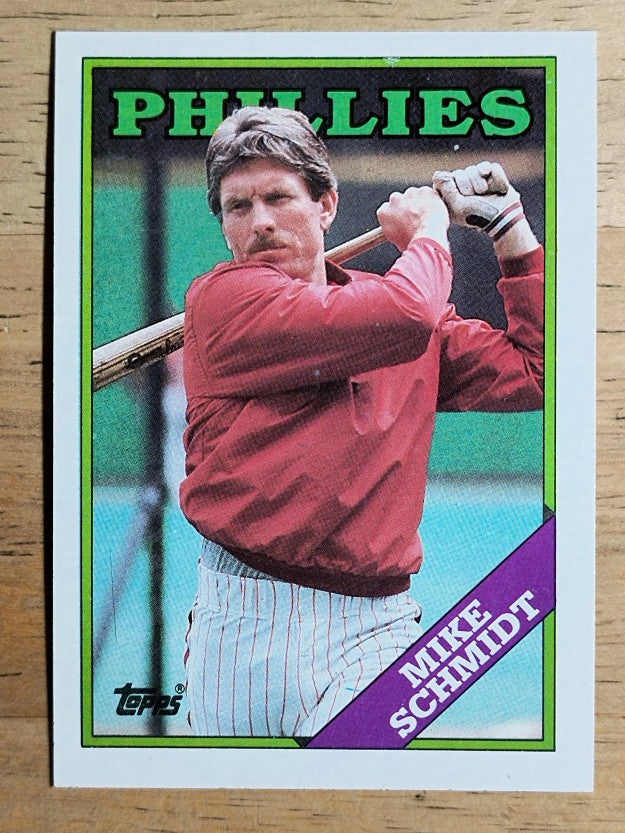 1988 Topps #600 Mike Schmidt