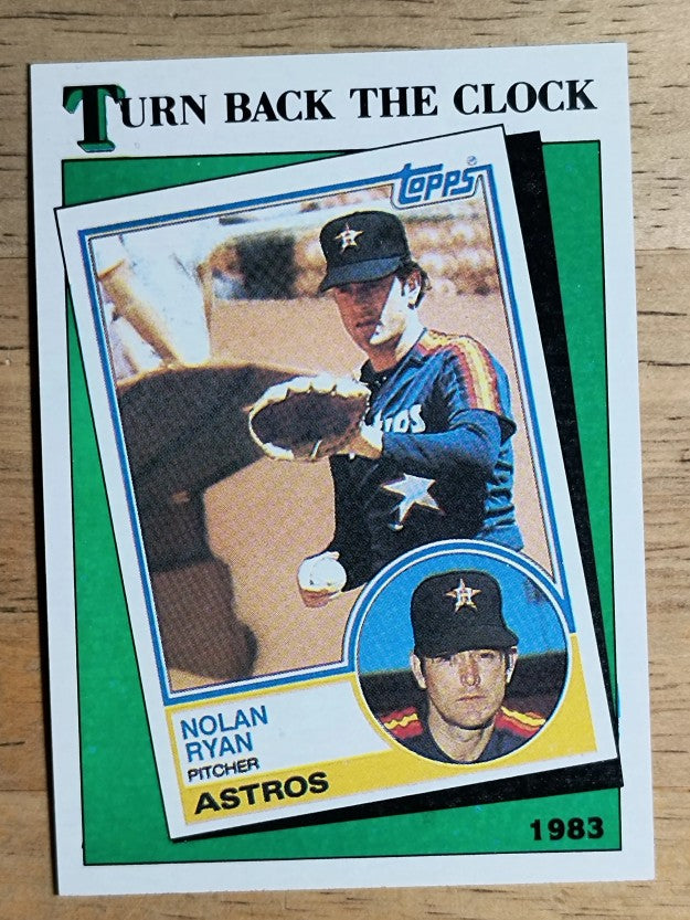 1988 Topps #661 Nolan Ryan TBC '83