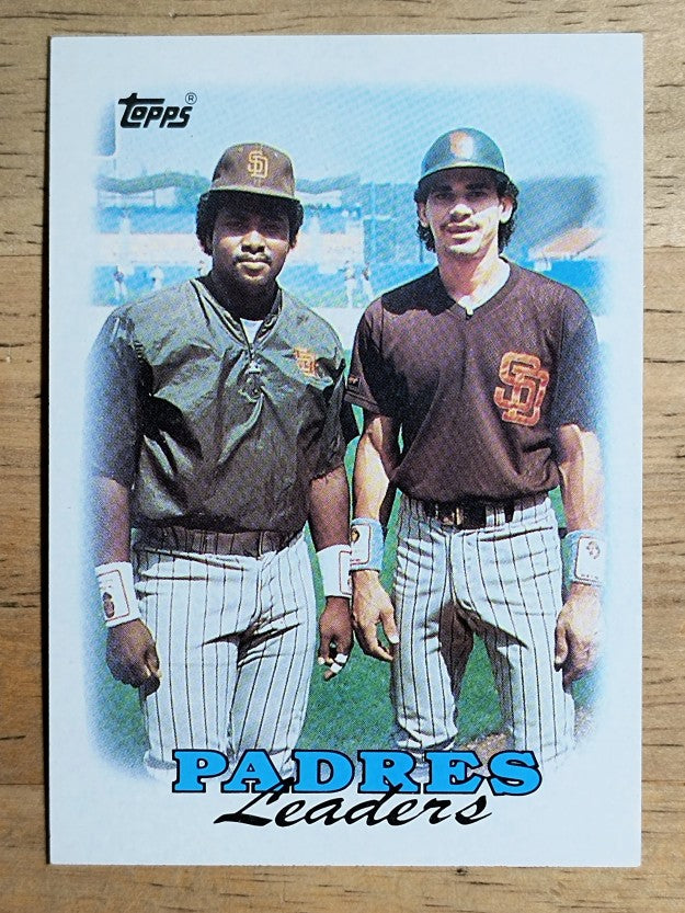 1988 Topps #699 Benito Santiago/Tony Gwynn TL