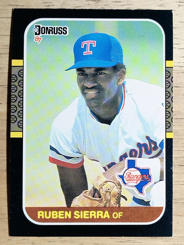 1987 Donruss #346 Ruben Sierra RC