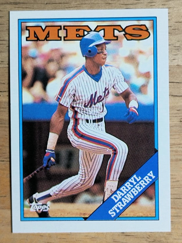 1988 Topps #710 Darryl Strawberry