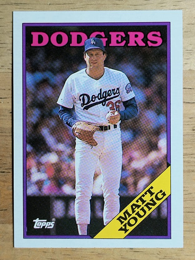 1988 Topps #736 Matt Young
