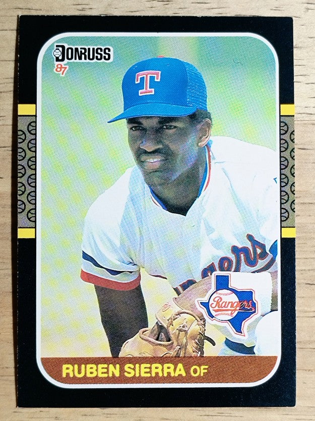 1987 Donruss #346 Ruben Sierra RC