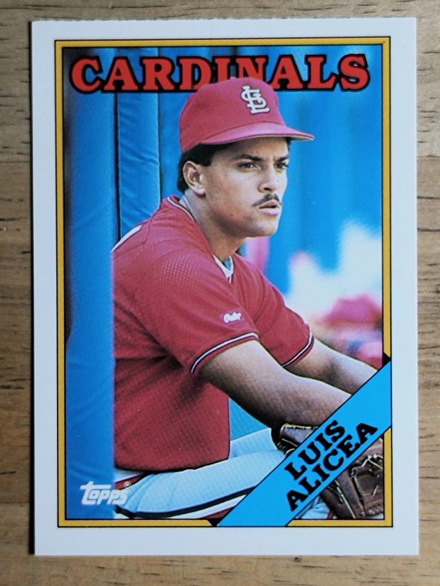 1988 Topps Traded #3T Luis Alicea XRC